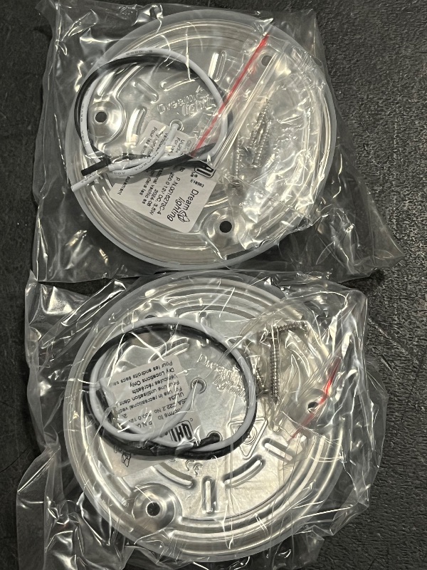 Photo 1 of 2 Pack RV LED Ceiling Puck Light RV Boat Interior Light DC 12V Surface Mount Ceiling Dome Light, 4.5W Panel Downlight for Camper Van Travel Trailer Motorhome(Cool White)
