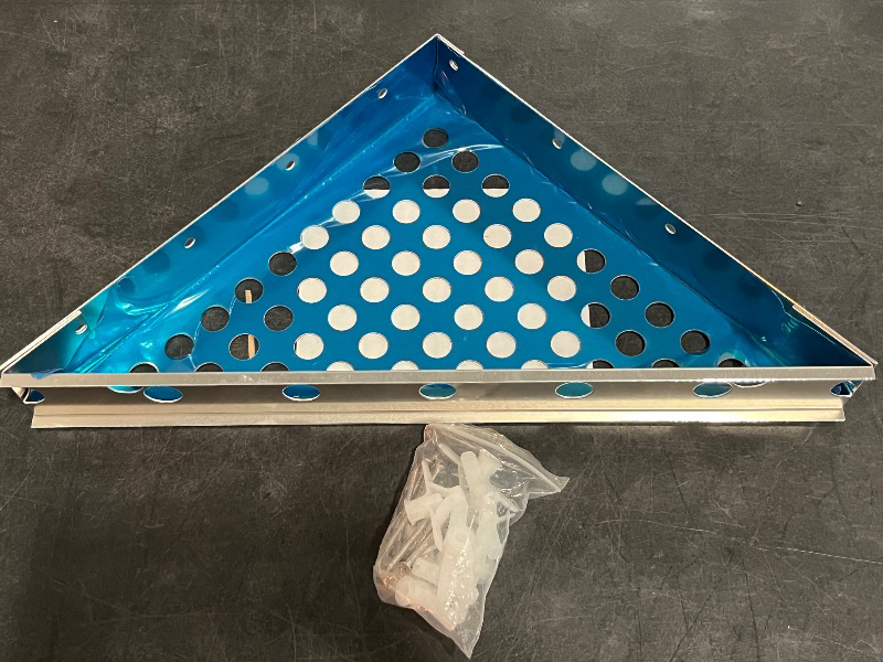 Photo 1 of Floating Corner Shower Bench Kit-Customizable Appearance Corner Bench Seatin (leg12 x12 xHypotenuse17)
