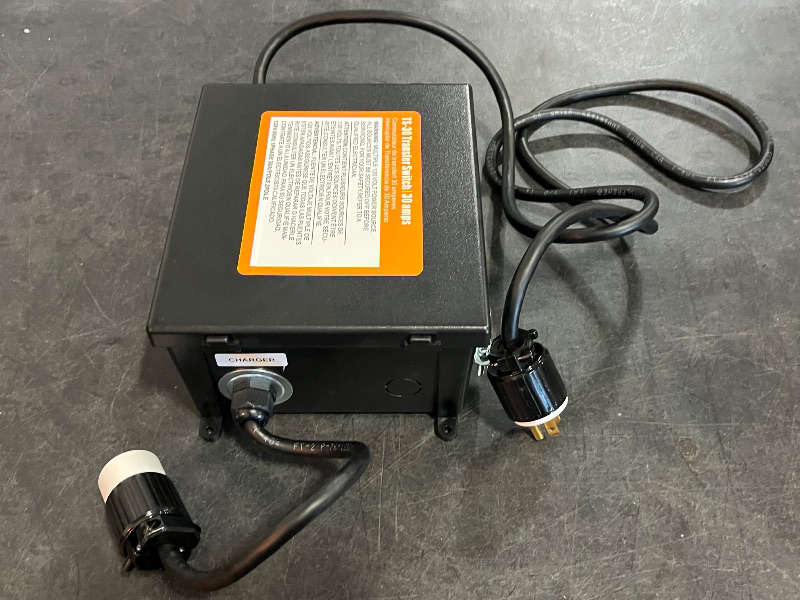 Photo 1 of 30 Amp Automatic Transfer Switch, RV Automatic Transfer Switch, Prewired ATS for Generator, Travel Trailer, 120V
