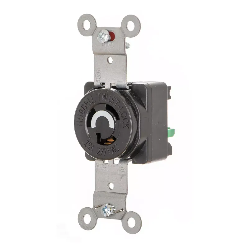 Photo 1 of Hubbell Wiring Device-Kellems EdgeConnect™ Twist-Lock® Series, Locking Devices,HBL4760ST Receptacle 

