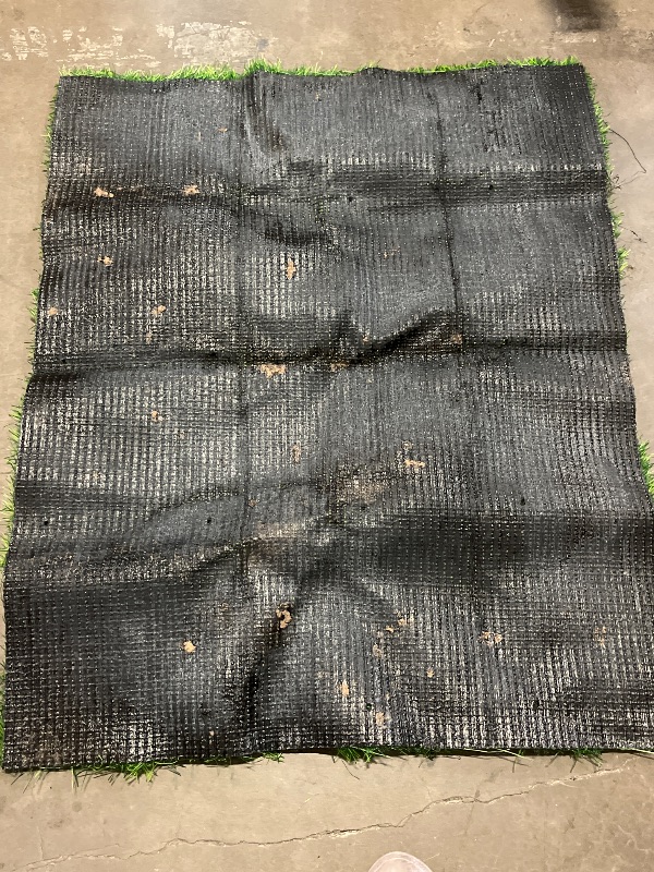 Photo 1 of Dog Pee Pads, Professional Dog Potty Training Rug, Grass Mat with Drainage Holes, Pet Turf Indoor Outdoor Flooring Fake Grass Doormat-Easy to Clean