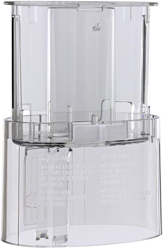 Photo 1 of Cuisinart Tritan Food Processor Large Pusher & Sleeve, DLC-018BGTXT1