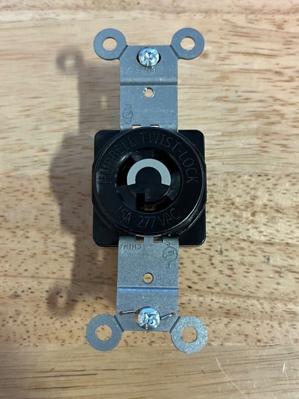 Photo 1 of Hubbell Wiring Device-Kellems EdgeConnect™ Twist-Lock® Series, Locking Devices,HBL4760ST Receptacle
