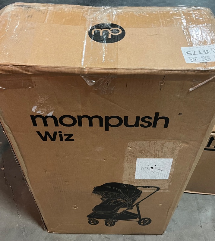 Photo 1 of Mompush Wiz 2 in 1 Baby Stroller with Bassinet Mode, Convertible Infant Stroller for Newborn and Toddler with Reversible Seat and Large UPF 50+ Canopy