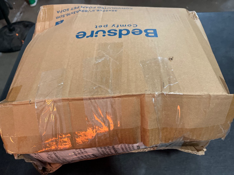 Photo 1 of Bedsure XL Orthopedic Dog Bed for Extra Large Dogs - Washable XLarge Dog Cat Bed Waterproof, Comfort Dogs Couch Sofa with Washable Removable Cover, Pet Bed with Nonskid Bottom, Black, 42"