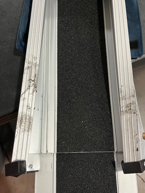 Photo 1 of Silver Spring 12' L Aluminum Multi-Fold Wheelchair Ramp with Grit Coat Surface - 600 lb. Weight Capacity
