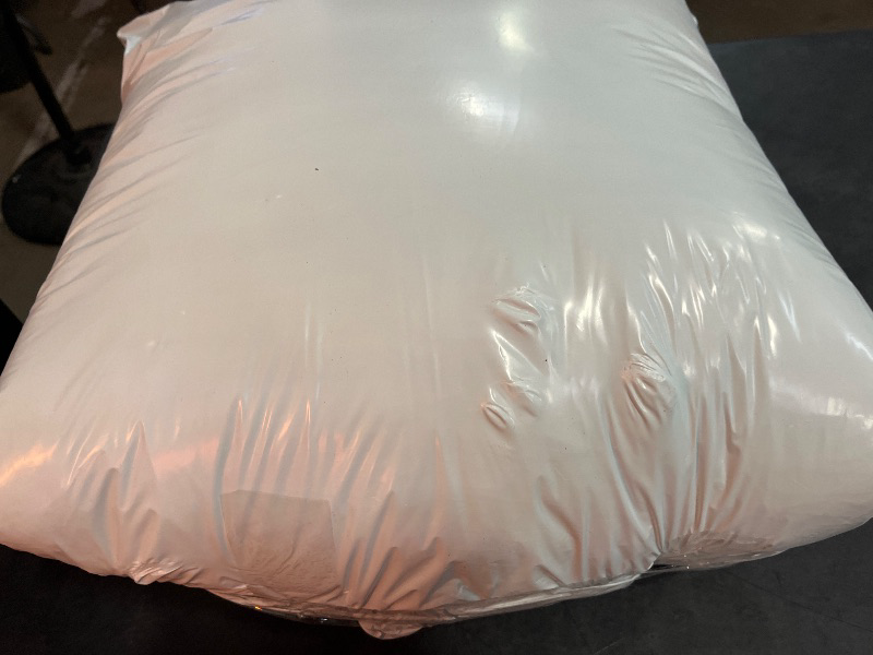 Photo 1 of EDOW Throw Pillow Insert, Lightweight Soft Polyester Down Alternative Decorative Pillow, Sham Stuffer, Machine Washable. (White, 18x18)