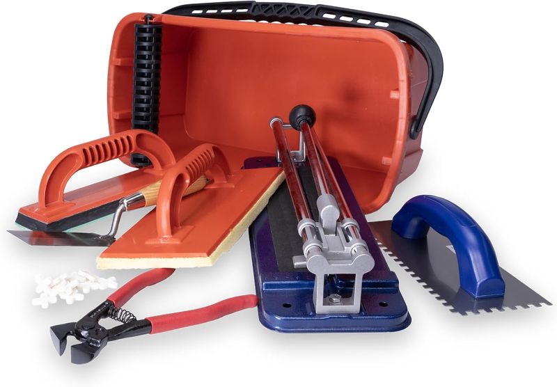 Photo 1 of BARWALT Handyman Tile Installation Kit, Full Set of Tile Tools for Installation, BWT74000