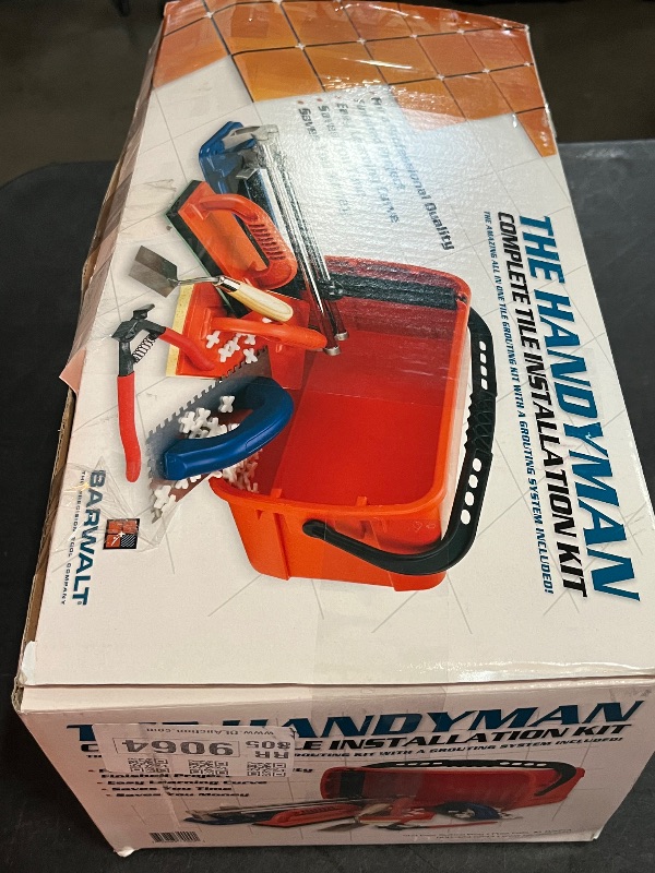 Photo 1 of BARWALT Handyman Tile Installation Kit, Full Set of Tile Tools for Installation, BWT74000