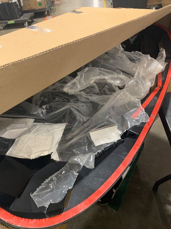 Photo 1 of IKON MOTORSPORTS Window Louvers Compatible with 2015-2024 Ford Mustang Coupe, IKON Style Black ABS Rear Window Cover Sun Rain
