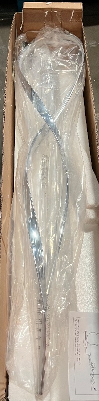 Photo 1 of *It shows Black* NUÜR Modern Spiral LED Floor Lamp, 59" Ultra-Bright Black Standing Lamp with Remote Control, Arched Floor Lamp for Living Room, Bedroom, Home, Office