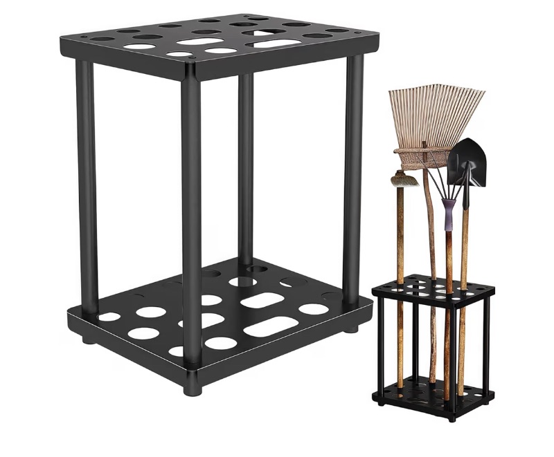 Photo 1 of Garden Tool Organizer Yard Tool Towers Rack Indoor and Outdoor Use Garage Holder Storage Organization
