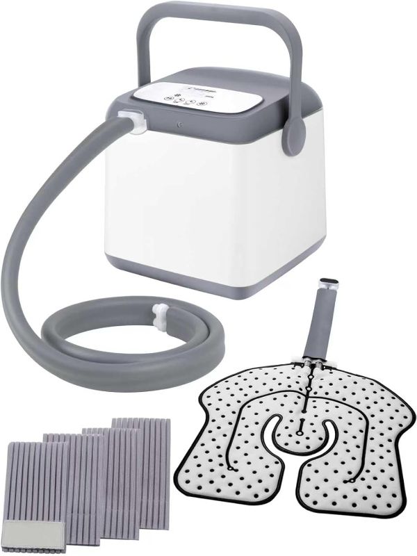 Photo 1 of Cold Therapy System, Programable Ice Therapy Machine, Post-Surgery Continuous Cryotherapy Cold Pack, Universal Pad for Knee, Ankle, Cervical, Back and Leg
