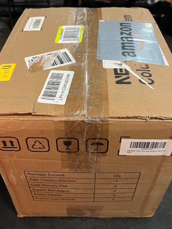 Photo 1 of Cold Therapy System, Programable Ice Therapy Machine, Post-Surgery Continuous Cryotherapy Cold Pack, Universal Pad for Knee, Ankle, Cervical, Back and Leg
