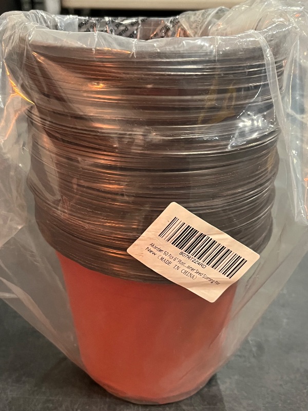 View 3 of KINGLAKE 50 Pcs 6" Plastic Plants Nursery Seedlings Pot/Pots Flower Plant Container Seed Starting Pots for Plant