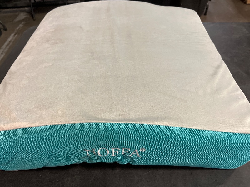 Photo 1 of NOFFA Floor Pillowfor Adults Thick Memory Foam Support Square Pillow for Sitting Large Yoga/Meditation Cushion