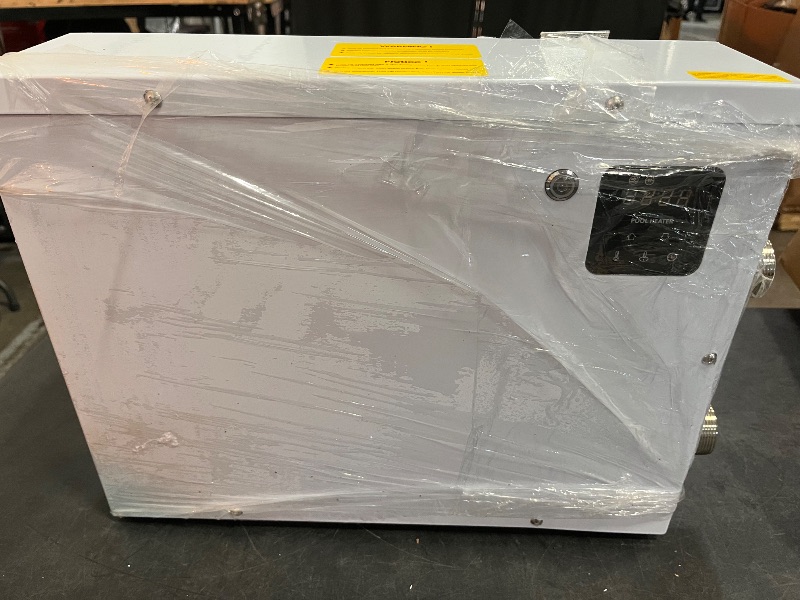 Photo 1 of Electric Pool Heater for Inground & Above Ground Pools 11KW 220V, Hot Tub Heaters with Digital Touch Screen, SPA Water Thermostat Swimming Pool Warmer
