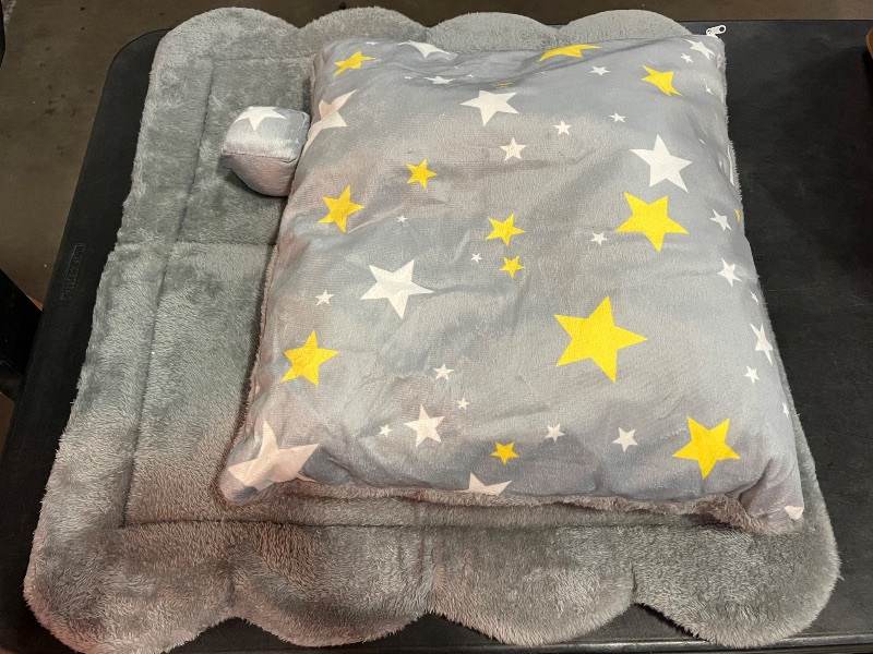 Photo 1 of Dog House Indoor Memory Sponge, Foldable Dog House Kennel Bed Mat with Cushion for Small Medium Large Dogs Cats, Winter Warm Cat Nest Puppy Cave Sofa Pet Products (Small)