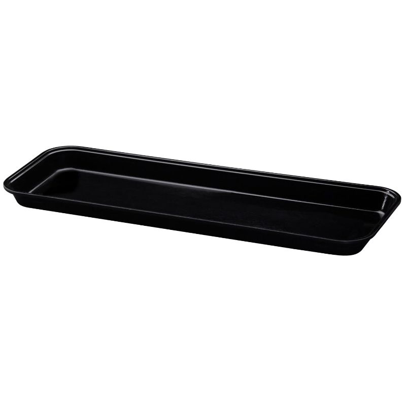 View 1 of Cambro 826MT110 Black 8" x 26" Market Tray