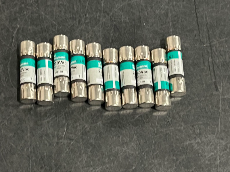 Photo 1 of COOPER BUSSMANN BAF-10 FUSE, 10A, 250V, FAST ACTING (10 pieces)
