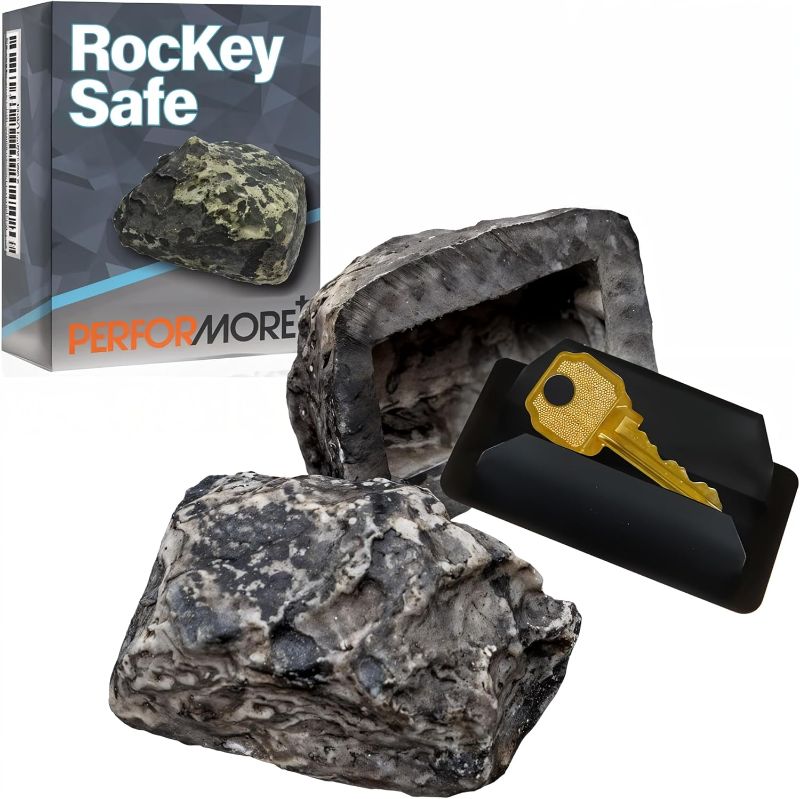 Photo 1 of Hide A Key in Plain Sight in a Real Looking Rock/Stone, Holds Standard Sized Spare Keys
