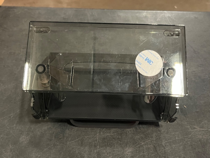 Photo 1 of For Tesla Model Y Juniper Under Screen Storage Organizer 2025-2026/Model 3 Highland 2024-2026, Hideable Center Console Organizer Tray for Tesla Model Y Juniper Accessories, Black
