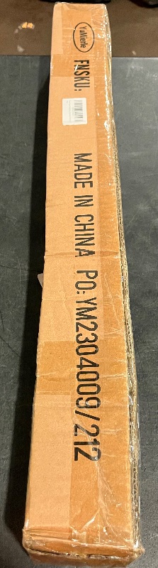 Photo 1 of Heavy Duty Adjustable Curtain Rod, 1 Inch, 28-48 Inch, Round Cap, Ceiling Mount, Premium Aluminum Brackets, Outdoor Patio
