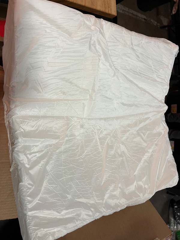 Photo 1 of Favoyard Outdoor Deep Seat Cushion Set, 22 x 22 Inch Rainproof & 3-Year Fade Resistant Patio Furniture Cushions, Removable Seat Bottom & Back Cushion covers with Ties for Chair, Sofa, Couch, Dark Grey
