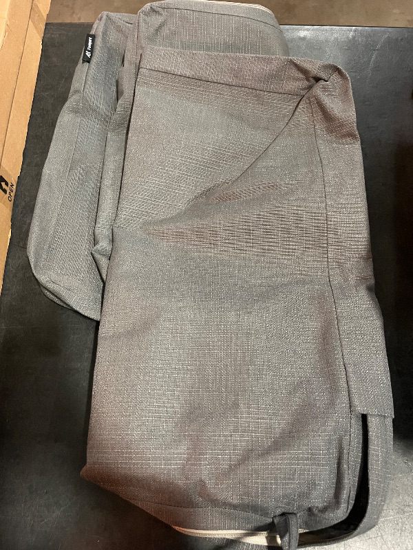 Photo 1 of Favoyard Outdoor Deep Seat Cushion Set, 22 x 22 Inch Rainproof & 3-Year Fade Resistant Patio Furniture Cushions, Removable Seat Bottom & Back Cushion covers with Ties for Chair, Sofa, Couch, Dark Grey
