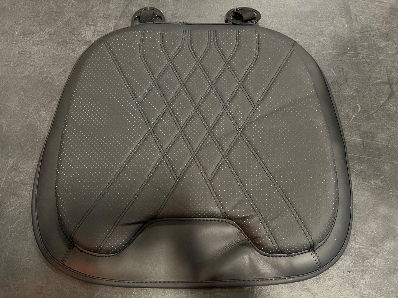 Photo 1 of Black faux Leather Car Seat Cushion