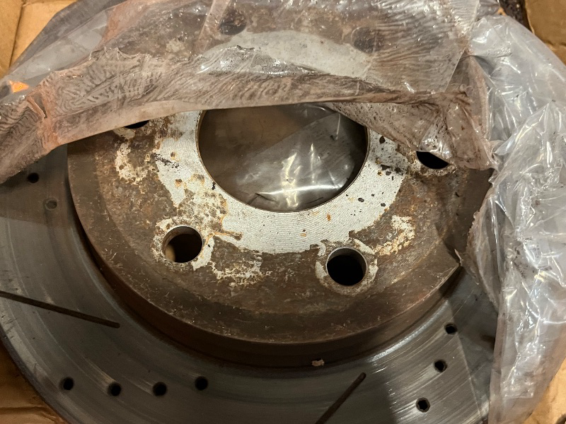 Photo 1 of ACDelco Silver Non-Coated Front Brake Rotor 18A925A | GM 19241877 Brake Rotors for Select Cadillac Escalade, Chevy Silverado, Chevrolet Suburban, Tahoe, GMC Sierra, Yukon, and more
