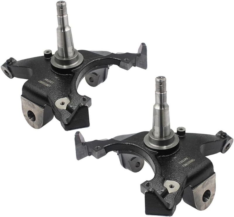 Photo 1 of 2" Inch Drop Spindles Steering Knuckle Suspension Lowering Kit for 1988-1998 Chevy Silverado C1500 C2500 GMC Sierra Yukon 2WD Truck SUV