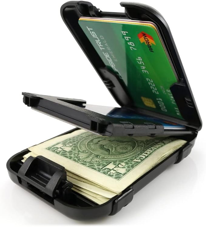 Photo 1 of Flipside Wallets 4 RFID Blocking Wallet for Men with Removable Money Clip - Slim, Secure and Crush Resistant