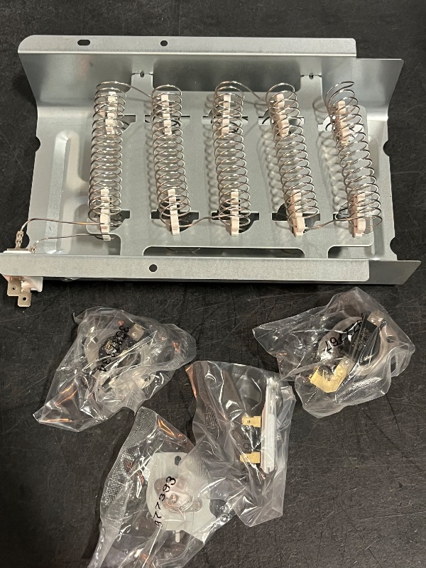 Photo 1 of 279838 Dryer Heating Element Kit, Fits Whirlpool Cabrio Kenmore Amana Maytag Roper, Replace W10724237 279837 WP279837 AP3094254 2438 279838A 279838VP 3398063 3398064 3403585 8565582 EA33431 PS334313