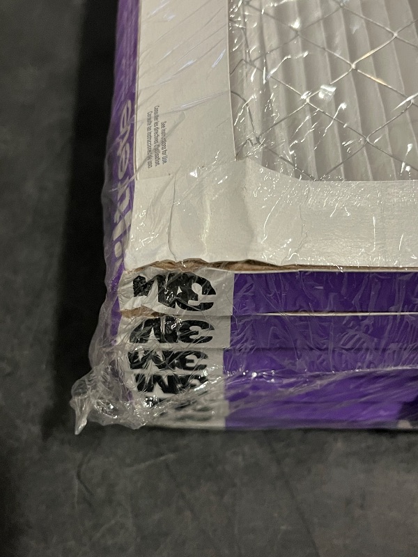 Photo 1 of Filtrete 25x25x1 AC Furnace Air Filter, MERV 12, MPR 1500, CERTIFIED asthma & allergy friendly, 3 Month Pleated 1-Inch Electrostatic Air Cleaning Filter, 6-Pack (Actual Size 24.81x24.81x0.78 in)