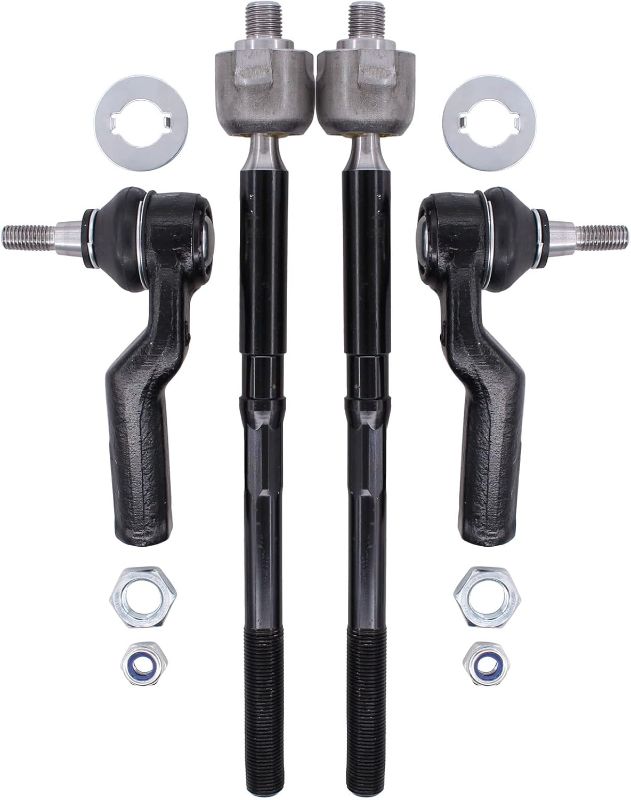 Photo 1 of NewYall Inner and Outer Front Left Right Steering Tie Rod End Set For Ford C-Max Escape 2013-2018 Focus 2012-2018 Transit Connect 2014-2018

