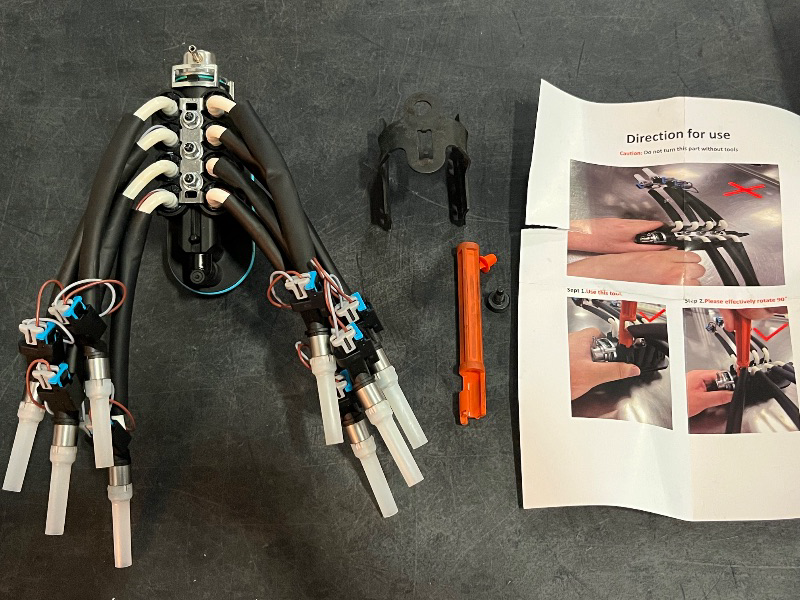 Photo 1 of FJ504 Spider Fuel Injector wi/ 8 Cylinder Compatible with Chevy Pickup V8 5.0L 5.7L 1996-2000 25340347 17114163 FJ10566
