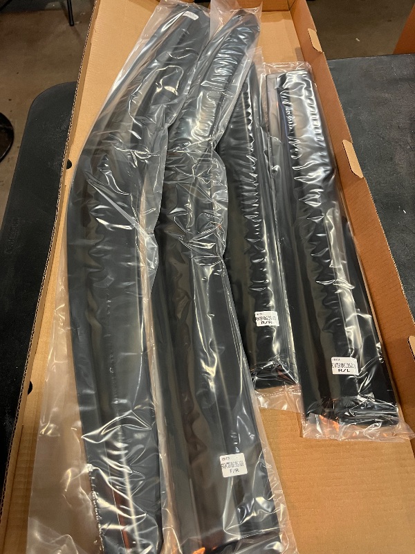 Photo 1 of IG Window Visor for Nissan Frontier Crew Cab 2005-2020, Rain Guard Tape-On Side Vent Deflector Mugen Style, 2007 2008 2009 2010 2011 2012 2013 2014 2015 2016 2017 2018 2019 (Crew Cab)
