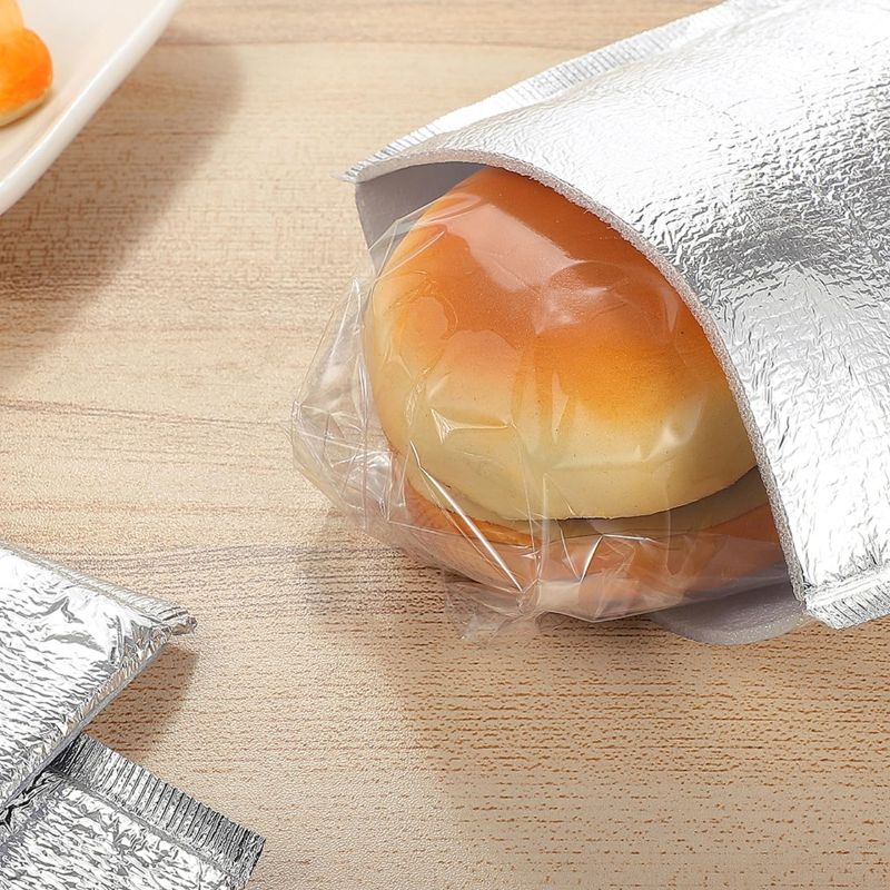 Photo 1 of 25 Pack Reusable Insulation Bags, Thermal Box Liners for Cold and Hot Food, Insulated Shipping Mailers Envelope Bags for Lunch Food Bento Camping Picnic
