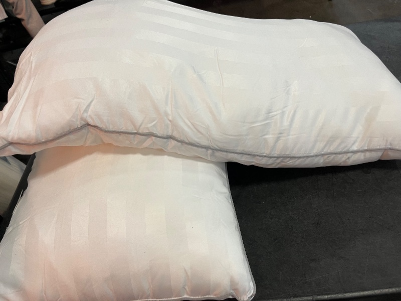 Photo 1 of Beckham Hotel Collection Bed Pillows Standard/Queen Size Set of 2 - Original Soft Down Alternative Pillow for Sleeping - Soft Support for Back, Stomach or Side Sleepers
