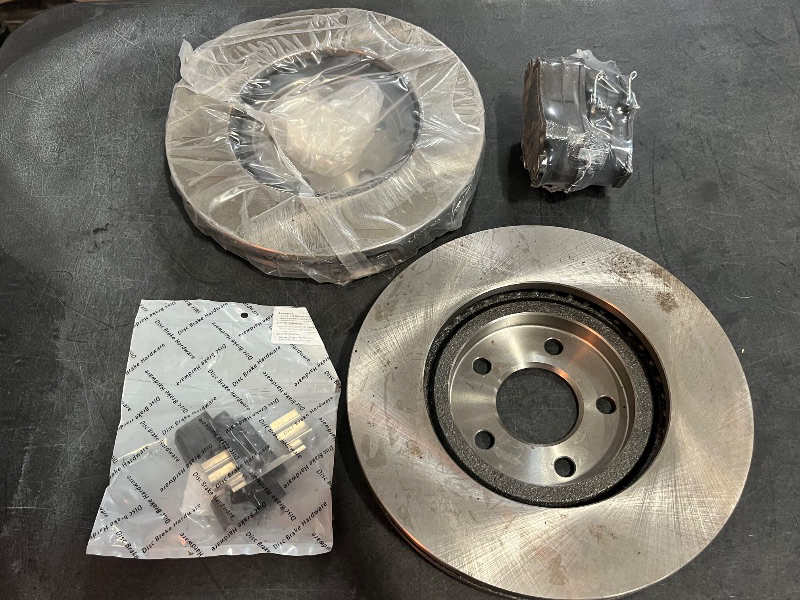 Photo 1 of Dynamic Friction Company Brake Kit For 2004 Chrysler PT Cruiser| Front 4000 HybriDynamic Brake Pads and Rotors Kit|Hardware included
