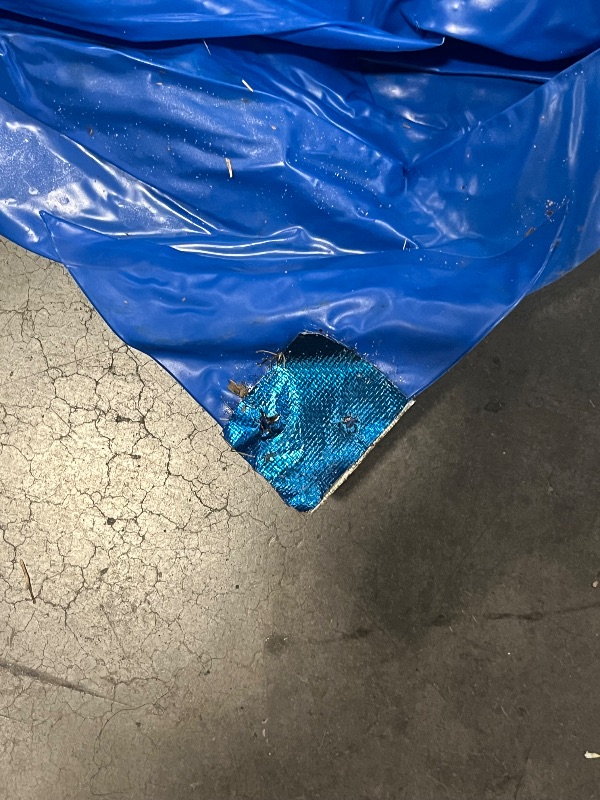 Photo 1 of Hole with Tape* Backyard Blast - 30' Waterslide with Square Splash Zone - Easy to Setup - Extra Thick to Prevent Rips & Tears