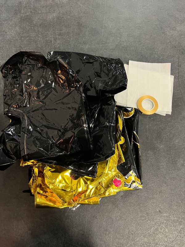 Photo 1 of Graduation Balloons, One "Congrats Grad" Balloon with Random Letter Balloons 