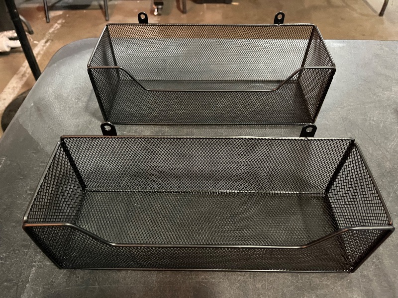 Photo 1 of 2 Wall Storage Baskets 