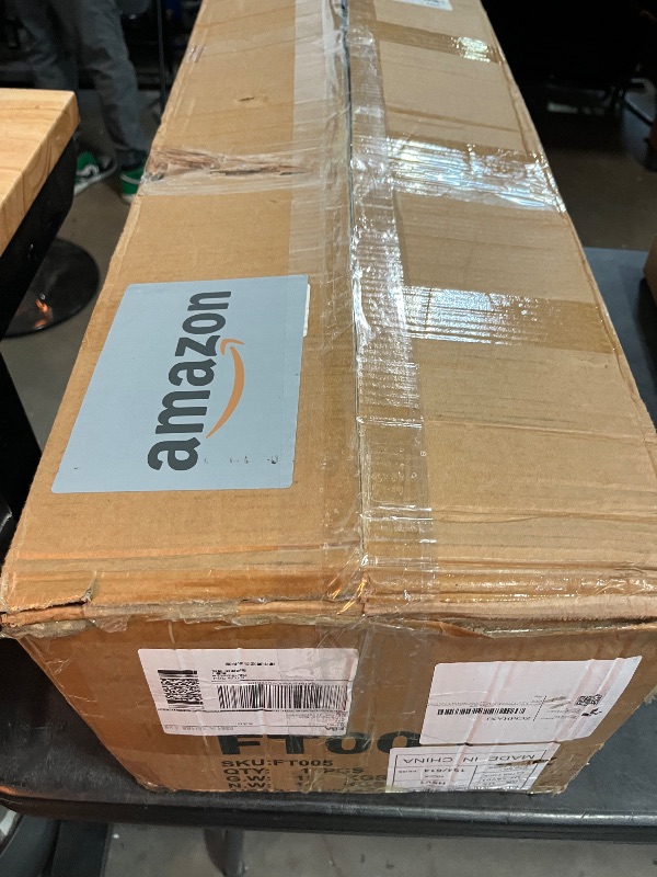 Photo 1 of 55" Trampoline for Kids with Enclosure, 440lbs Capacity Indoor & Outdoor Toddler Trampoline with Adjustable Gymnastics Bar & Toys, for Boys & Girls
