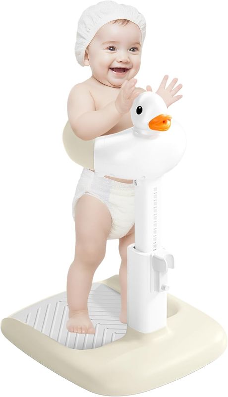 Photo 1 of Baby Shower Stand with Anti-slip Base, Adjustable Child Stand for Shower Infant Bath Support Stand Bath Stand for Toddlers 6-36 Months
