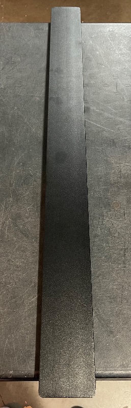 Photo 1 of 31.5" Slide-in Range Rear Filler Kit, Stove Gap Universal Trapezoidal filling strips, Cooktop Trim Kit Between Stove and Backsplash W10113901A for Whlrlpool & Most Brand (Black-31.5in)