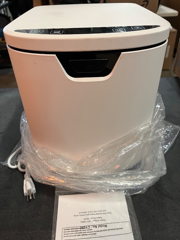 Photo 1 of 4L(Max) Electric Composter for Kitchen, Smart Countertop Compost Bin with LED Display|Auto-Cleaning, Indoor Food Waste Compost Machine with Low Noise|Odorless, Turn Food Waste to Fertilizer for Home
