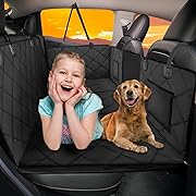 Photo 1 of Back Seat Extender for Dogs-Large Space, Dog Car Seat Cover Hard Bottom Holds 420lbs, Sturdy Backseat Extender for Dogs,Upgraded Material Waterproof Pet Car Bed Dog Hammock for Car, SUV,Truck
