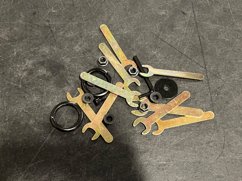 Photo 1 of LOKKHAN Set of 2 Rustic Industrial Bar Stool-24-30 Adjustable Metal Swivel Wooden Top Barstools-Counter Height Extra Tall Bar Height-Vintage Farmhouse Kitchen Breakfast Cafe Stool-with Backrest
